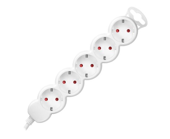 Extension ORNO 5x3m 3x1.0mm Schuko white