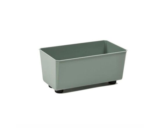 Горшок цветочный Lamela SAGA 285x285 recycled box - grey-green 7,5L