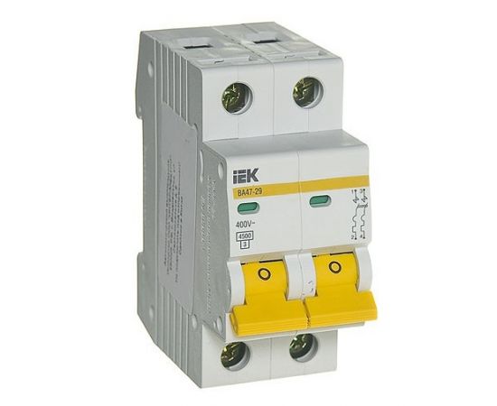 Circuit breaker IEK ВА47-29М 4,5kA 63A 2P C