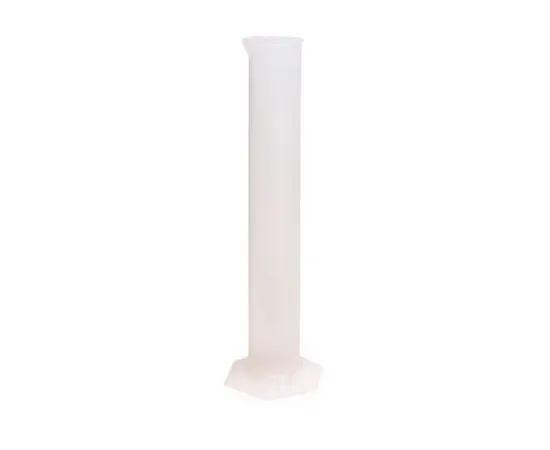 Plastic cylinder with white base 0011230 500 ml