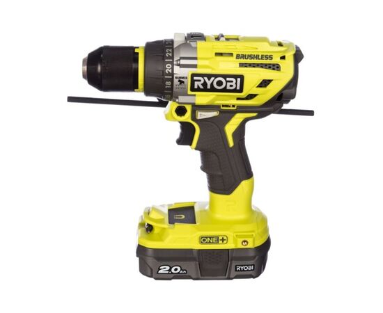 Аккумуляторный бесщеточный ударный дрель-шуруповерт Ryobi R18PD7-220B 18V