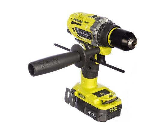 Аккумуляторный бесщеточный ударный дрель-шуруповерт Ryobi R18PD7-220B 18V
