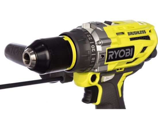 Аккумуляторный бесщеточный ударный дрель-шуруповерт Ryobi R18PD7-220B 18V