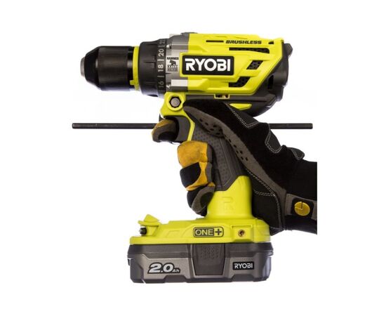 Аккумуляторный бесщеточный ударный дрель-шуруповерт Ryobi R18PD7-220B 18V