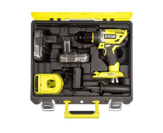 Аккумуляторный бесщеточный ударный дрель-шуруповерт Ryobi R18PD7-220B 18V