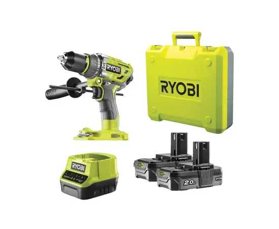 Cordless brushless impact drill-screwdriver Ryobi R18PD7-220B 18V