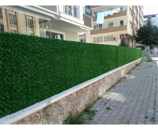 Забор декоративный, трава Brofence 1.5x10 м