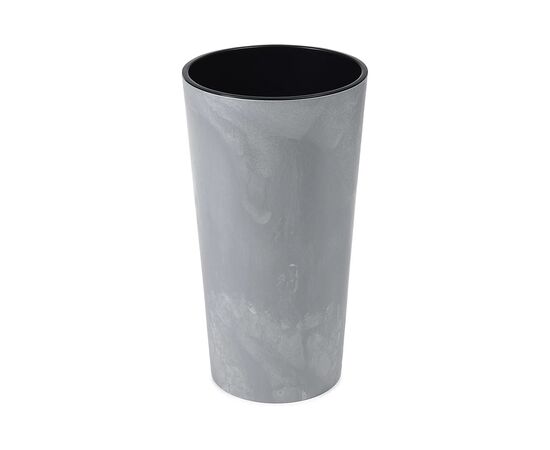 Flower pot grey Lamela LILIA ECO 12,5 l