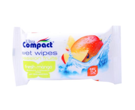 Wet wipes Ultra Fruit 15 pcs