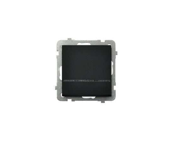 Выключатель OSPEL гостиничный подсветка черный ŁP-15RS/m/33