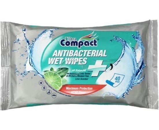 Wet wipes Compact 40 pcs