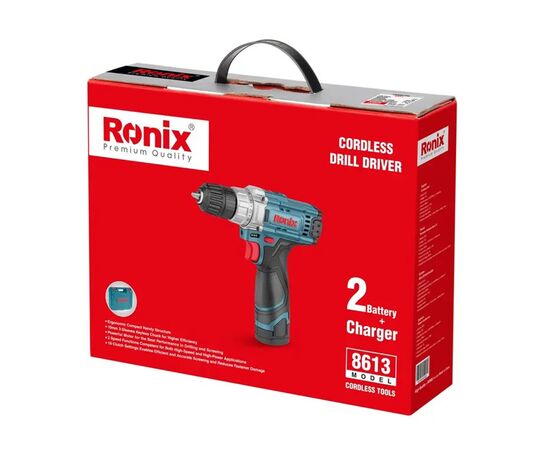 Шуруповерт аккумуляторный Ronix 8613