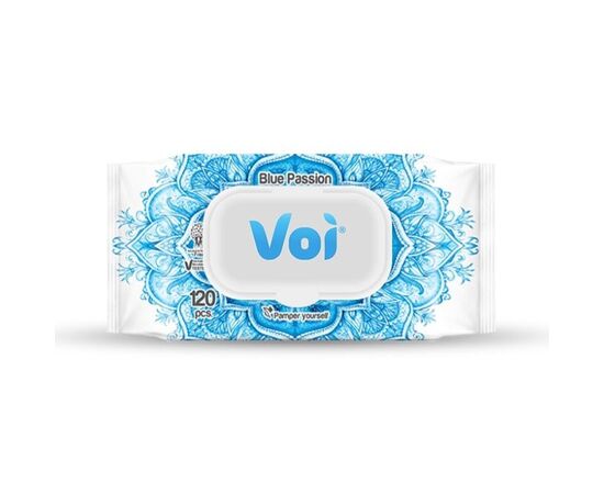 Wet wipes Voi Blue Passion 120 pcs