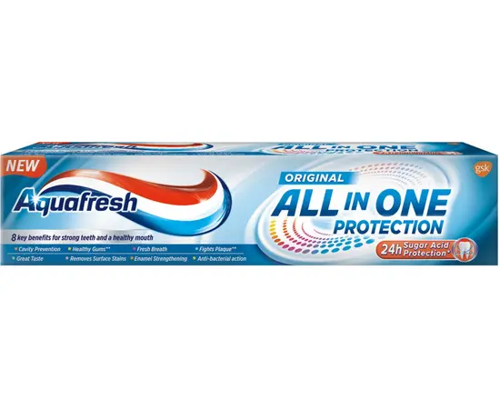 კბილის პასტა Aquafresh Original 100 მლ