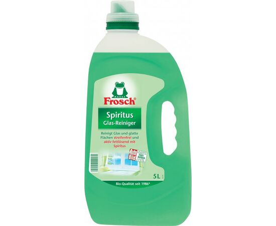 Liquid for cleaning glass and smooth surfaces Frosch 5 l