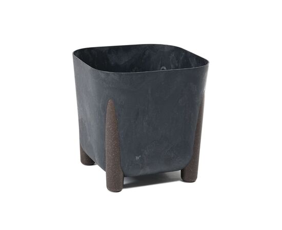 Flower pot grey Lamela FRIDA ECO 29 l