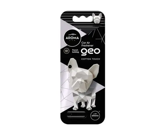 არომატიზატორი Aroma Car Polymer Geo Dog White Cotton Touch