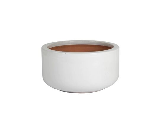 ქოთანი კერამიკული Mega Collections Glazed Bowl Shiny 21x10სმ 3ლ შავი