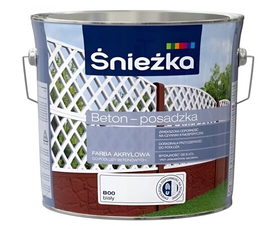საღებავი ბეტონის Sniezka B06 10 ლ ღია ნაცრისფერი