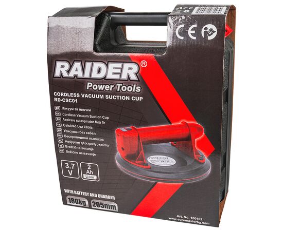 Присоска аккумуляторная с вакуумом Raider RD-CSC01