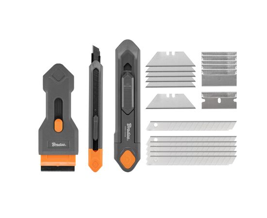 Набор скребки со сменными лезвиями BRADAS DIY-KN191809/SET2B