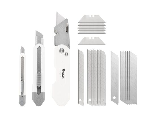 Set of knives with replaceable blades BRADAS DIY-KNWL191809/SET1B
