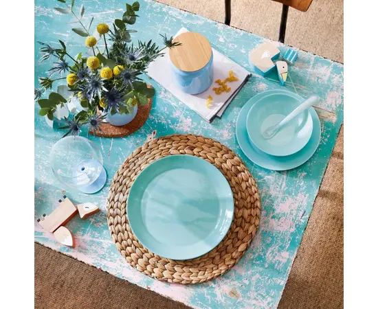 Plate Luminarc Diwali 251965 20 cm turquoise