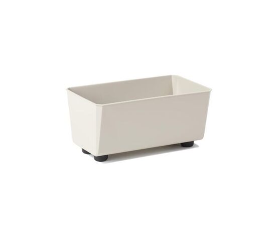 ქოთანი ყვავილის Lamela SAGA 285x285 recycled box - beige 7,5L