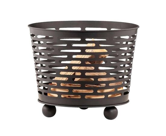 Угольный гриль FIRE BOWL 39X32CM BLACK 2ASS