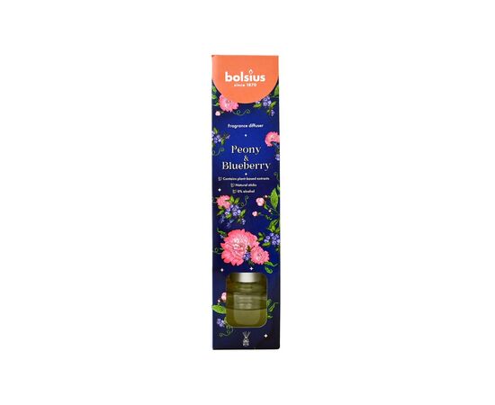 ჰაერის გამაგრილებელი Bolsius Peony blueberry 30 მლ