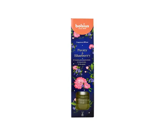 Освежитель воздуха Bolsius Peony blueberry 30 мл