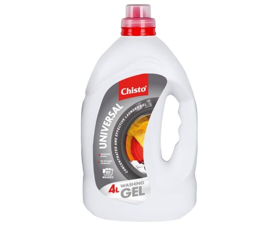სარეცხი გელი ტანსაცმლის Chistolub Color Universal 4000 მლ