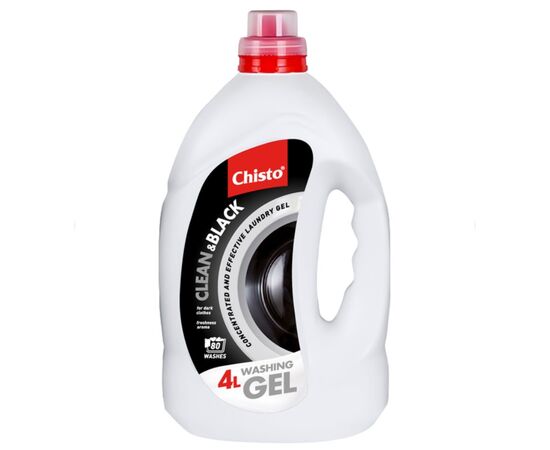 სარეცხი გელი ტანსაცმლის Chistolub Color Black 4000 მლ