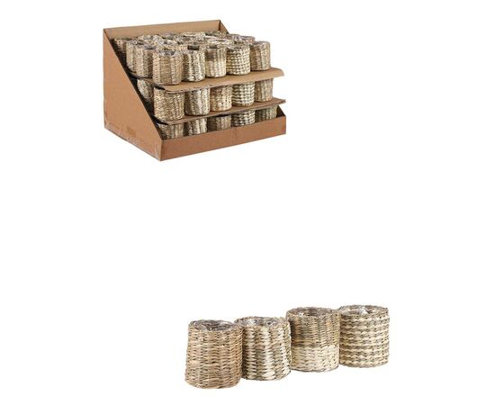 Горшок Alexis pot round 4 assorted display - h7xd7cm