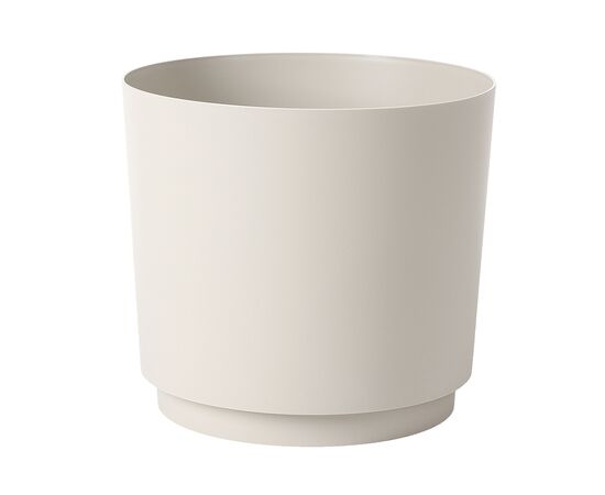 Flower pot Lamela AURA 280 recycled cover - beige 13L