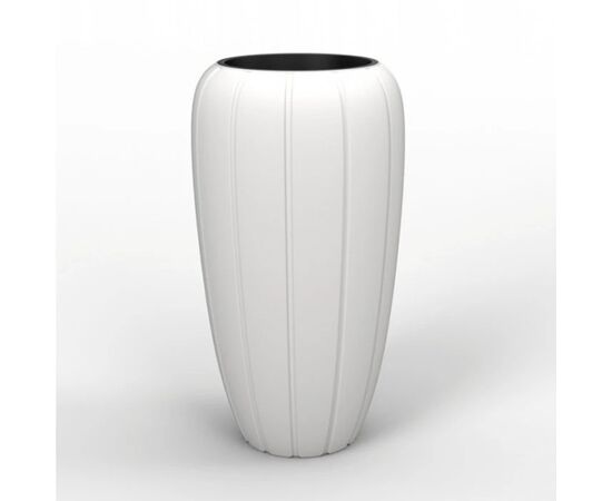 Flower pot Lamela GAJA 400 - white 21,9L
