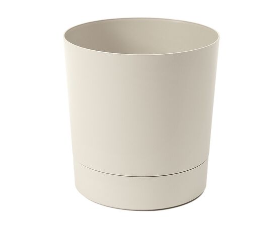 ქოთანი ყვავილის Lamela AURA 200 recycled planter with stand - beige 4,7L