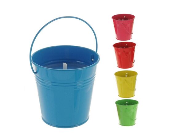 Свеча отпугивающая насекомых CANDLE IN METAL BUCKET 5ASS CL