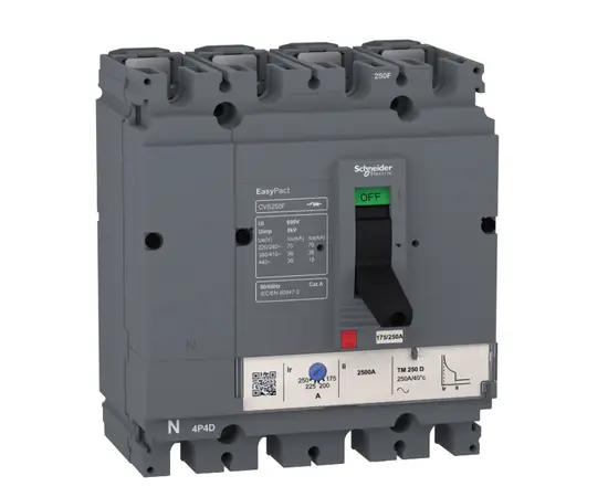 Автоматический выключатель Schneider Electric 4Р C125 36кА curve