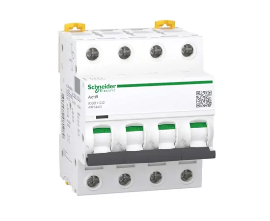 Автоматический выключатель Schneider Electric 4Р C32 6кА curve