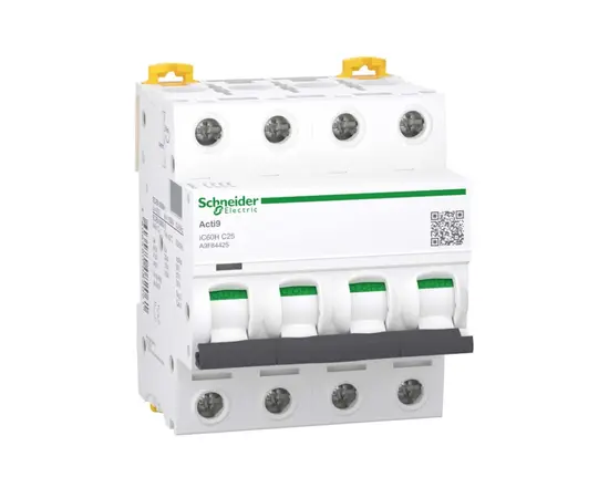 Автоматический выключатель Schneider Electric 4Р C25 6кА curve