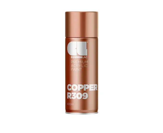 ლაკ-სპრეი საღებავი Cosmos Lac COSMOS R309 ღია სპილენძისფერი 400 მლ