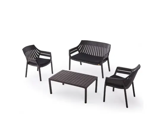 Furniture set HILTON SET (SPS-H010) 119x67x82/70x66x81/ 96x59x40