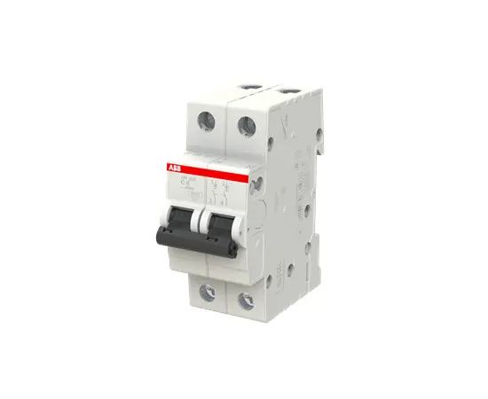 მოდულური ავტომატური ამომრთველი 240 V AC 6 A 6 kA 2 P ABB