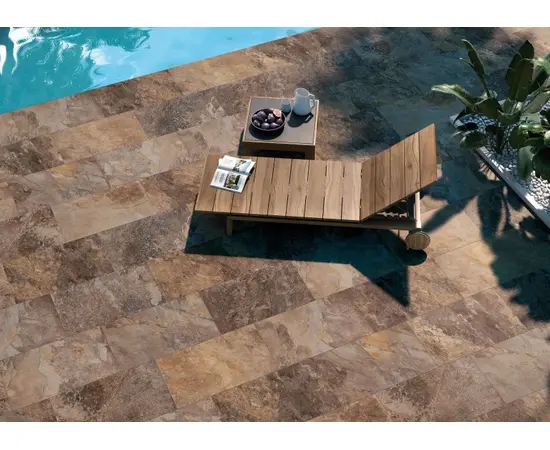 Porcelain tile Halcon Ceramicas Ardesia Oxido 600x600 mm