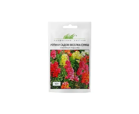 Семена львиный зев садовые смесь Elitsort Seeds RADUGA 0,2 г