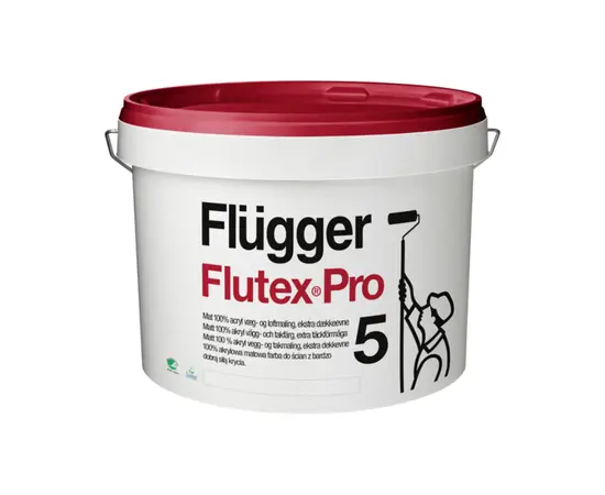Краска интерьерная для интенсивной чистки Flugger Flutex Pro 5 Base 3 л