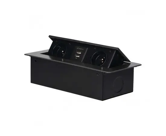Колодка мебельная ORNO 2 16А Schuko IP20 13109/GR