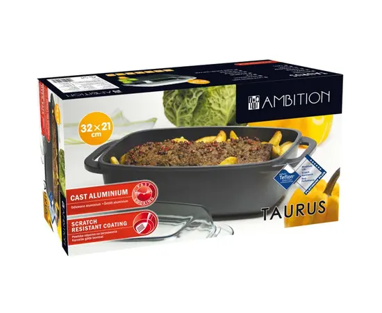 Baking form aluminum Ambition Taurus 84107 32x21cm