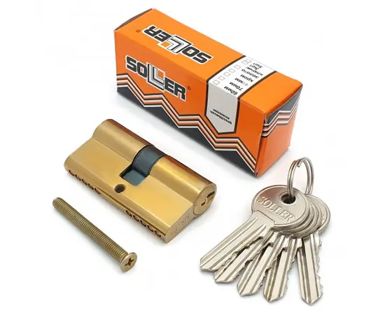 ცილინდრი Soller F5 60 მმ ოქროსფერი
